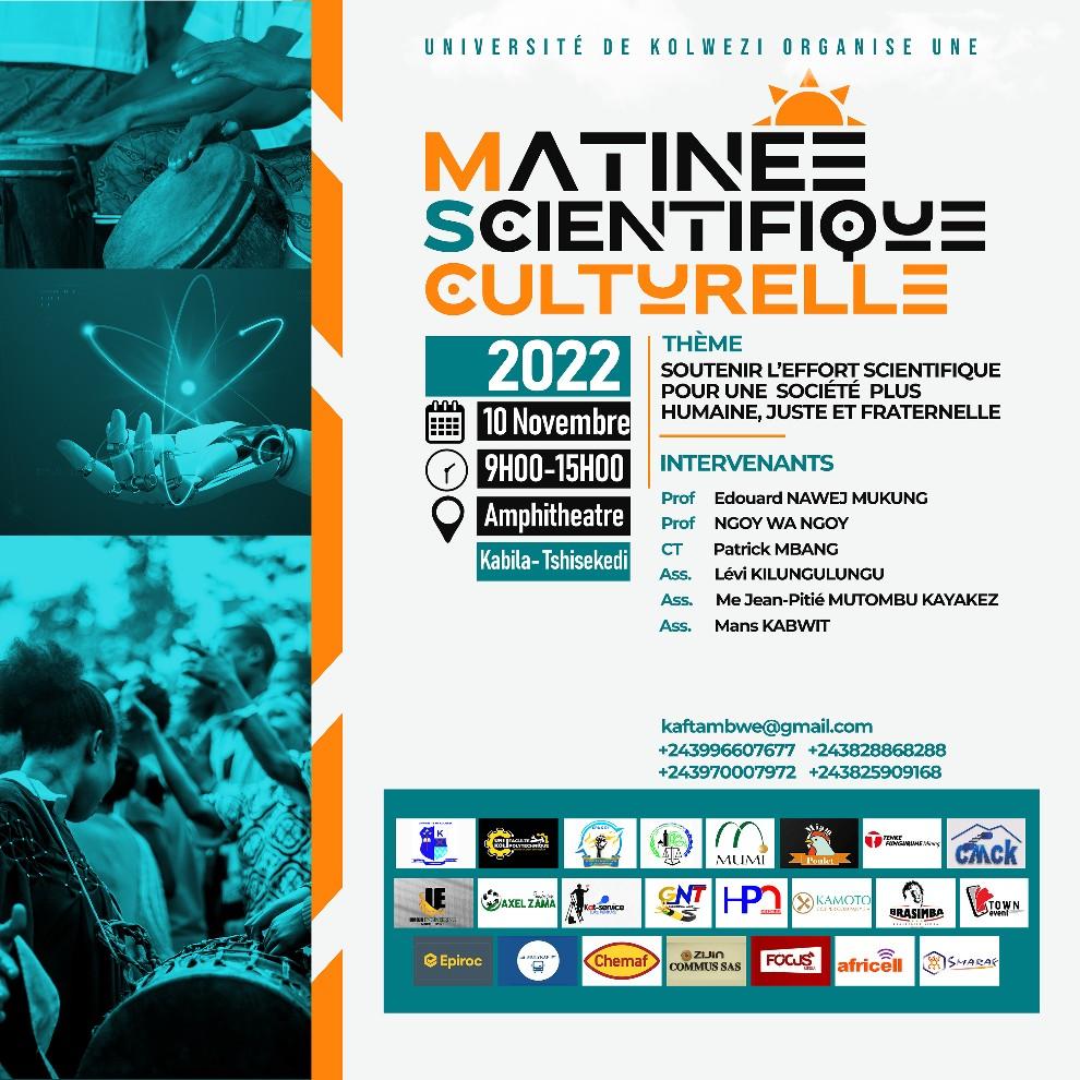 Matinee scientifique culturelle